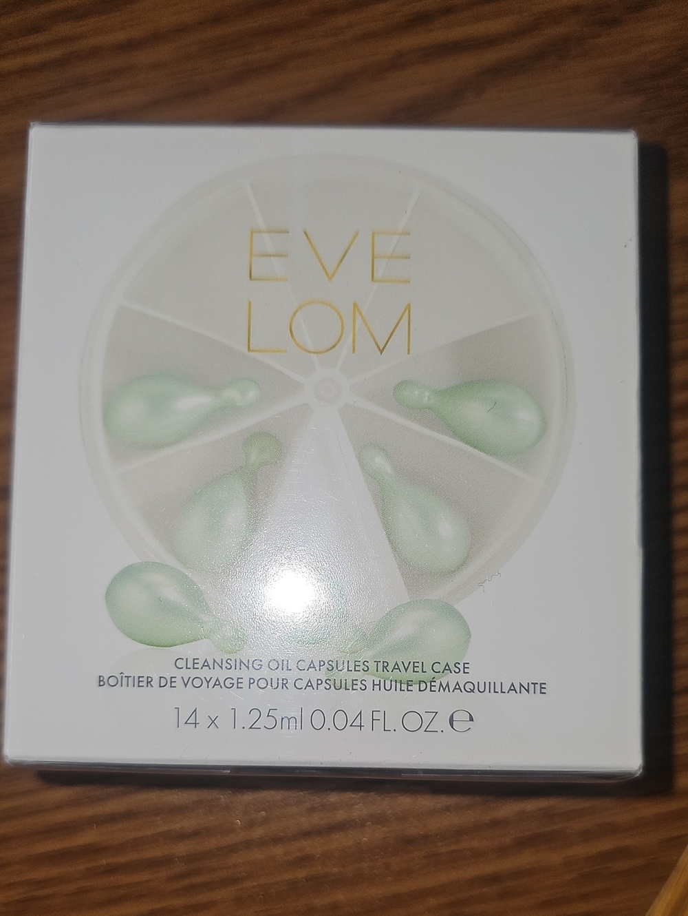 EVE LOM NWT Cleansing Oil Capsules Travel Case